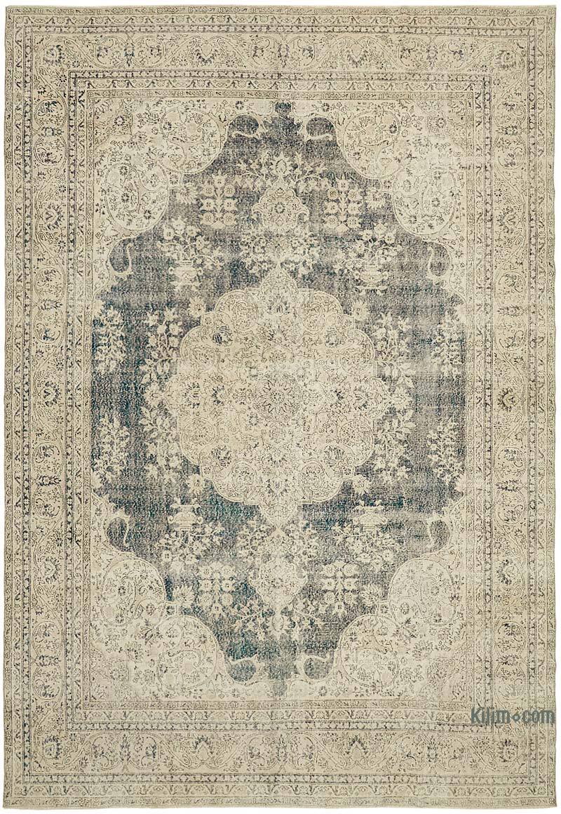 El Dokuma Vintage Halı - 300 cm x 422 cm - K0075849