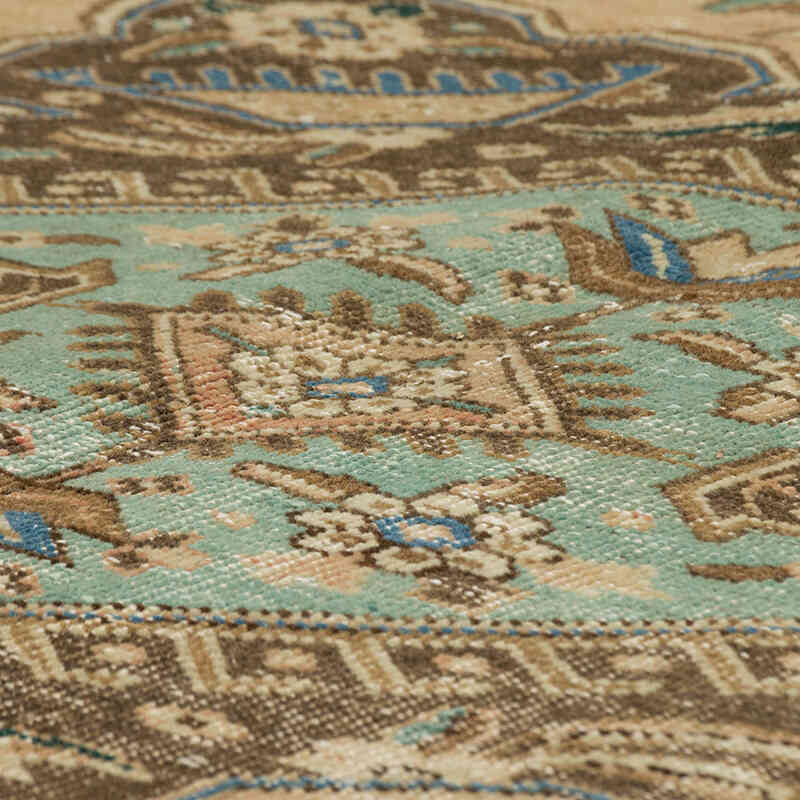 Alfombra Vintage Turca Anudada a Mano - 313 cm x 367 cm - K0075853