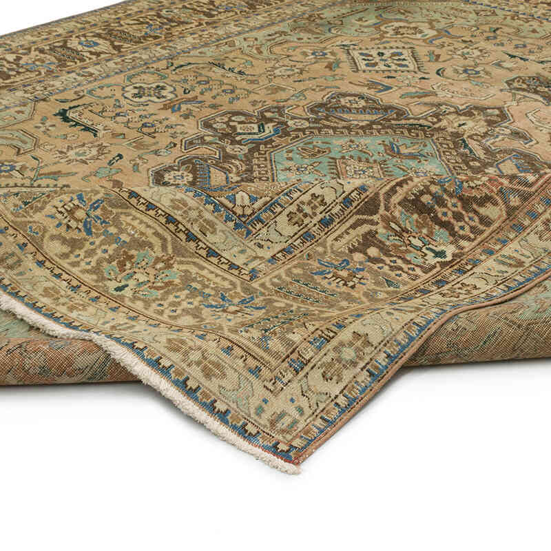 Alfombra Vintage Turca Anudada a Mano - 313 cm x 367 cm - K0075853