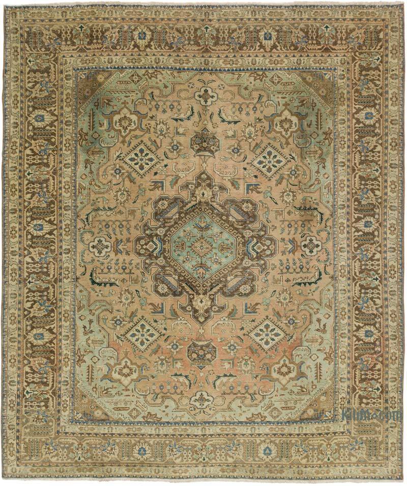 Alfombra Vintage Turca Anudada a Mano - 313 cm x 367 cm - K0075853