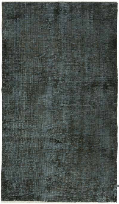 Over-dyed Vintage Hand-Knotted Turkish Rug - 3' 3" x 5' 7" (39" x 67")