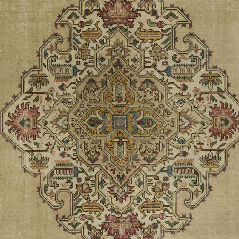 Vintage Turkish Hand-Knotted Rug - 11' 2" x 13' 2" (134" x 158") - K0075868