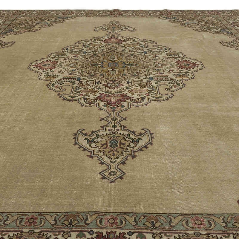 Vintage Turkish Hand-Knotted Rug - 11' 2" x 13' 2" (134" x 158") - K0075868