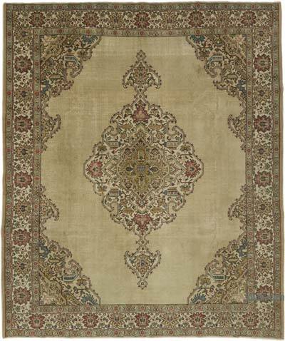 Vintage Turkish Hand-Knotted Rug - 11' 2" x 13' 2" (134" x 158")