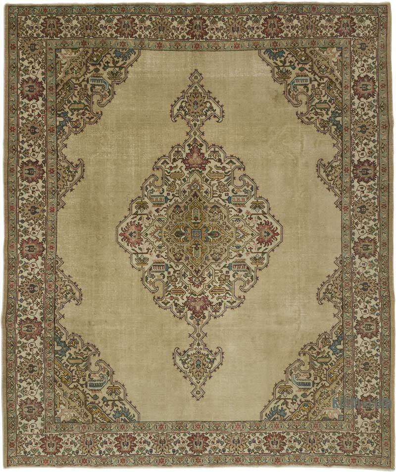 Vintage Turkish Hand-Knotted Rug - 11' 2" x 13' 2" (134" x 158") - K0075868