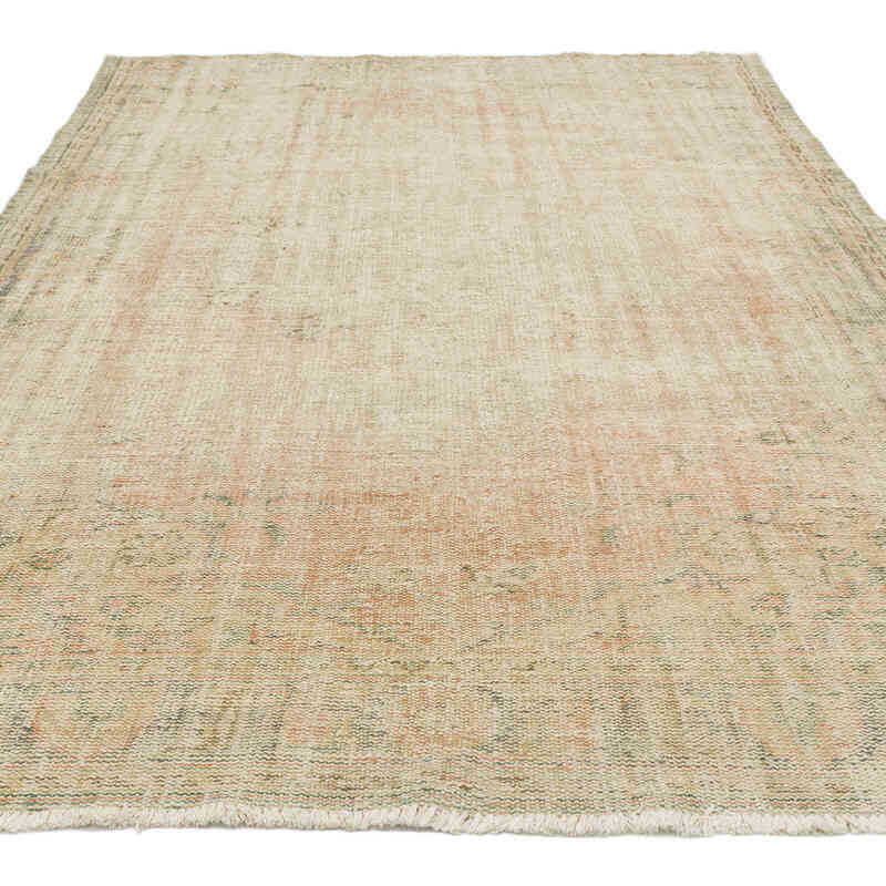 Alfombra Vintage Turca Anudada a Mano - 180 cm x 277 cm - K0075869