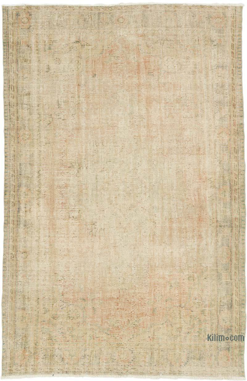 Alfombra Vintage Turca Anudada a Mano - 180 cm x 277 cm - K0075869
