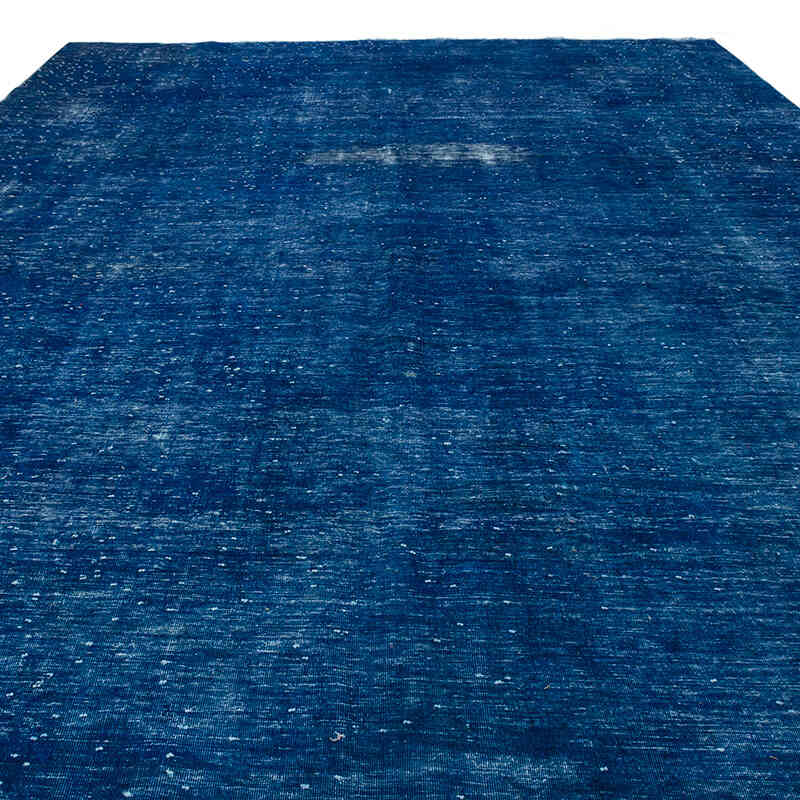 Over-dyed Vintage Hand-Knotted Turkish Rug - 9' 5" x 16' 2" (113" x 194") - K0075871