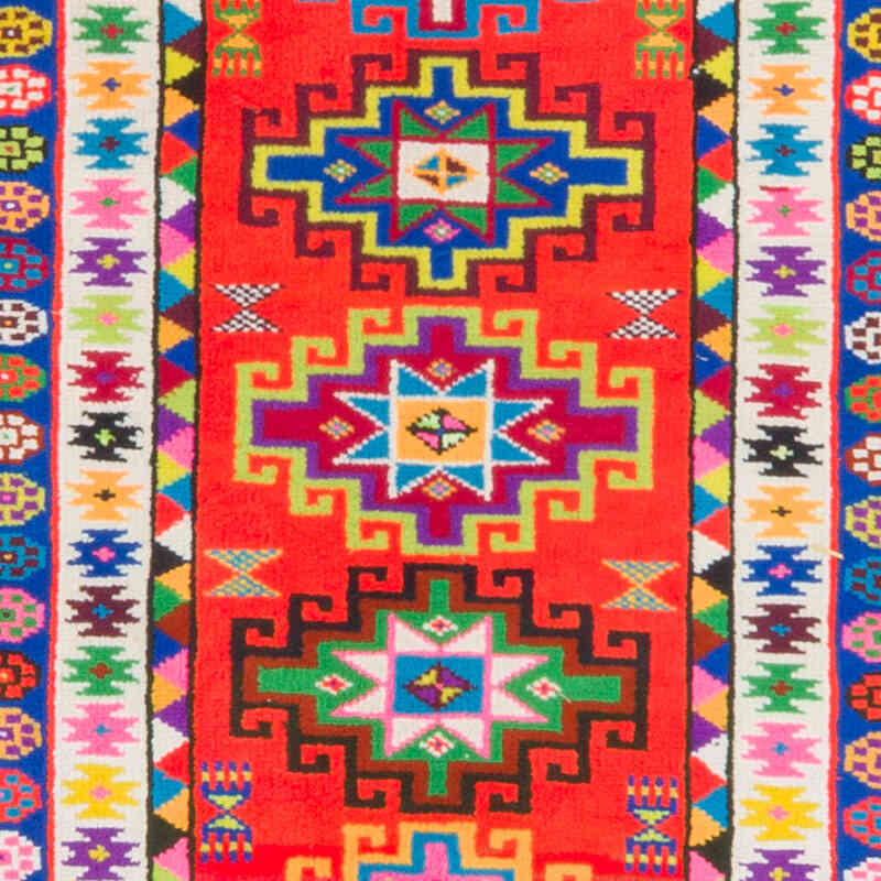 Alfombra Vintage de pasillo - 85 cm x 396 cm - K0075889