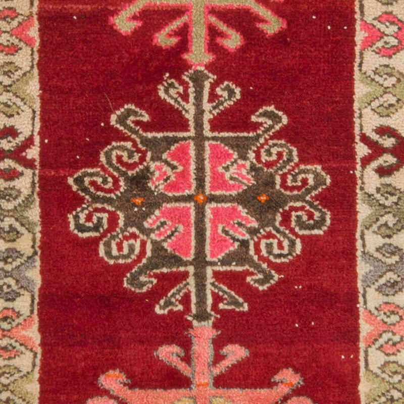 Vintage Tribal Runner Rug - 2' 9" x 11' 11" (33" x 143") - K0075890