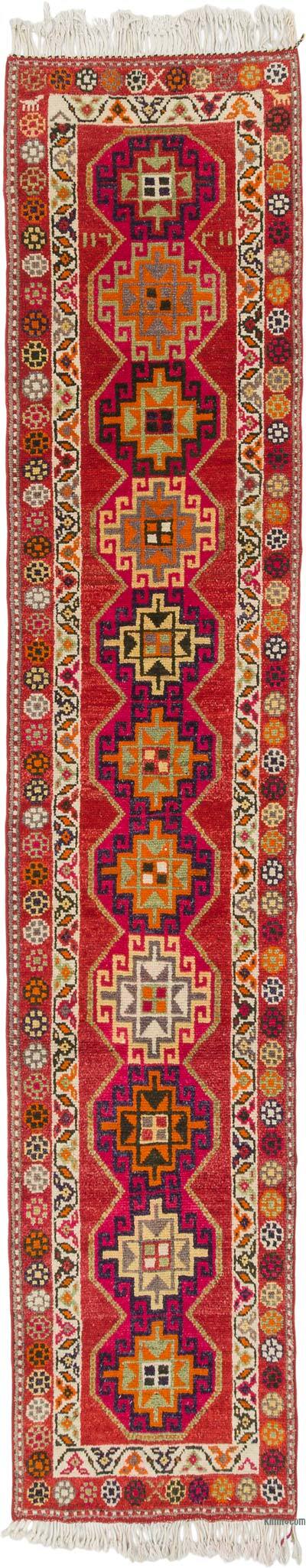 Vintage Tribal Runner Rug - 2' 8" x 13' 3" (32" x 159")