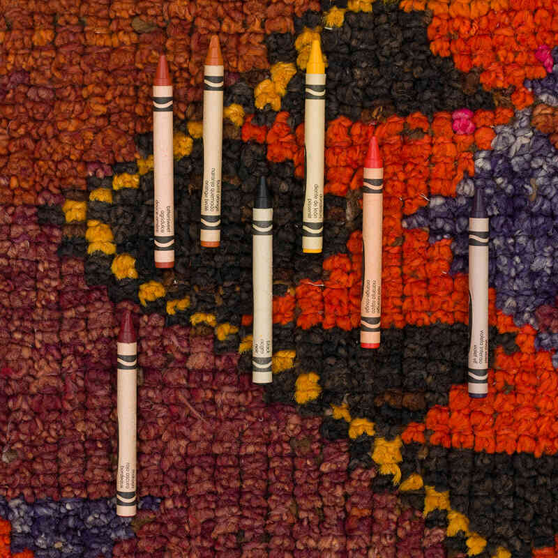 Alfombra Vintage de pasillo - 92 cm x 400 cm - K0075893