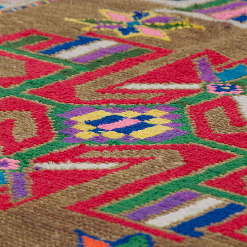 Alfombra Vintage de pasillo - 92 cm x 404 cm - K0075896
