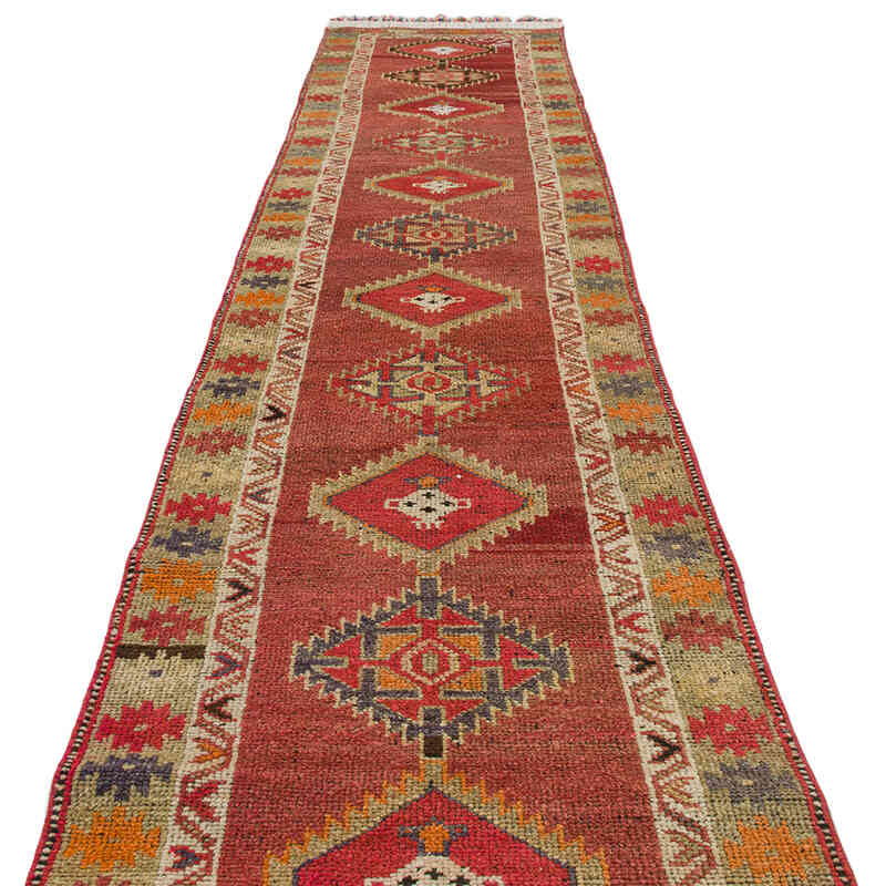 Vintage Anadolu Yolluk - 84 cm x 450 cm - K0075898