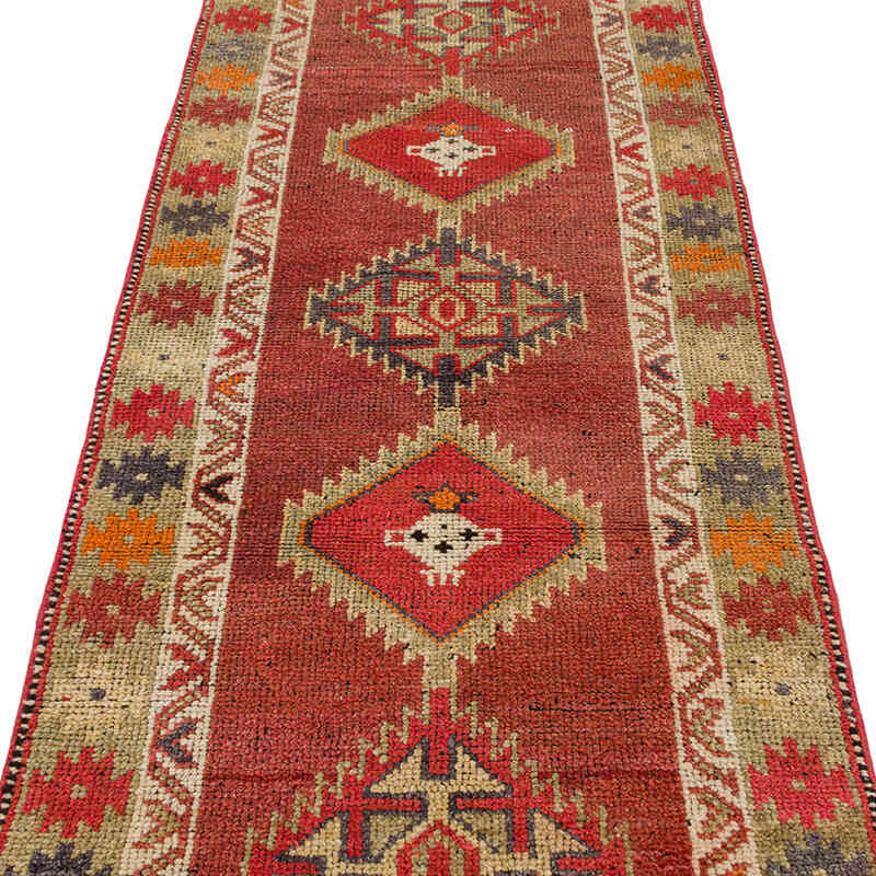 Vintage Anadolu Yolluk - 84 cm x 450 cm - K0075898