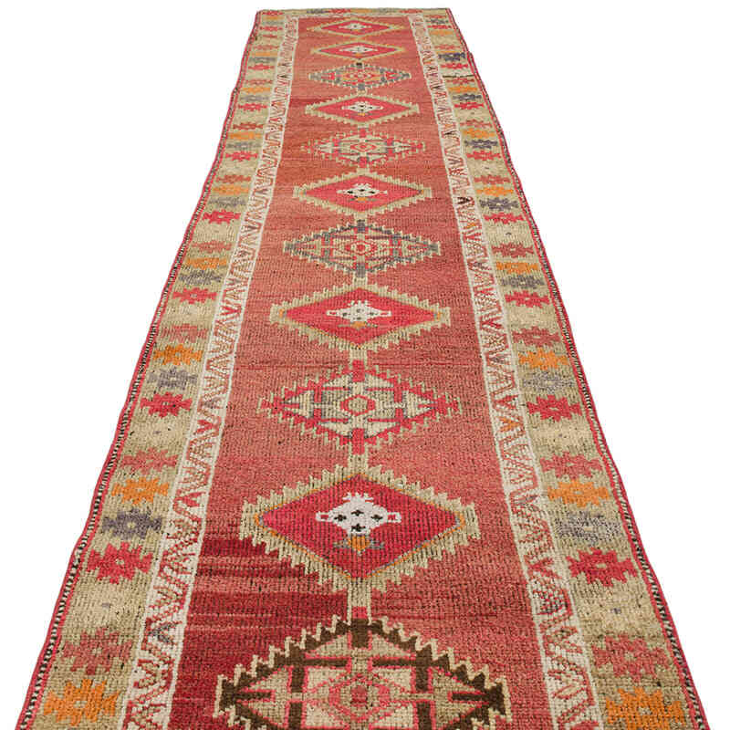 Vintage Anadolu Yolluk - 84 cm x 450 cm - K0075898