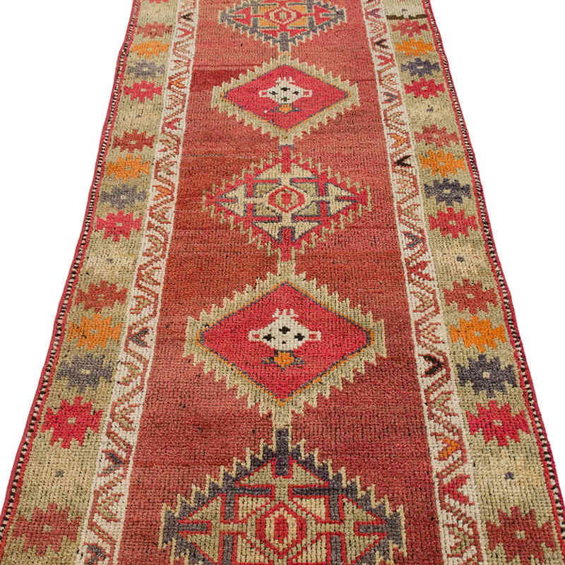Vintage Anadolu Yolluk - 84 cm x 450 cm - K0075898