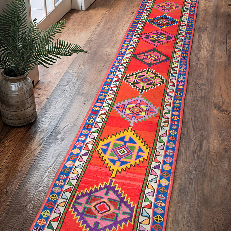 Vintage Anadolu Yolluk - 81 cm x 426 cm - K0075900
