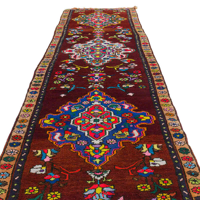 Alfombra Vintage de pasillo - 107 cm x 367 cm - K0075901