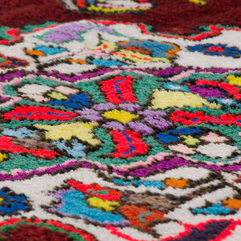 Alfombra Vintage de pasillo - 107 cm x 367 cm - K0075901