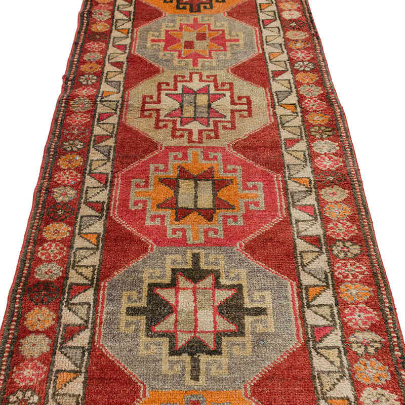 Vintage Anadolu Yolluk - 87 cm x 419 cm - K0075903