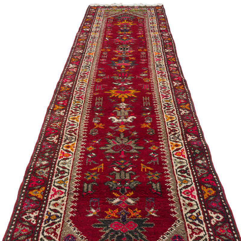 Vintage Anadolu Yolluk - 87 cm x 363 cm - K0075904