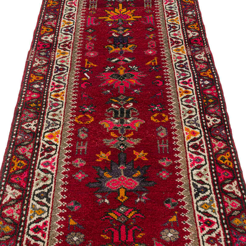 Vintage Anadolu Yolluk - 87 cm x 363 cm - K0075904