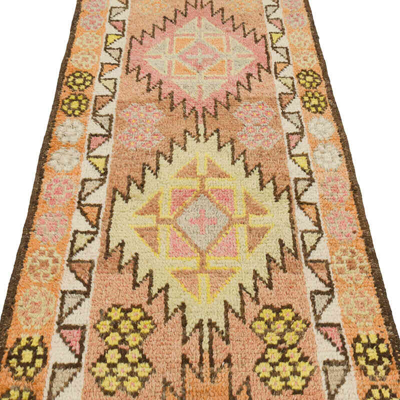 Vintage Tribal Runner Rug - 2' 9" x 13' 2" (33" x 158") - K0075907
