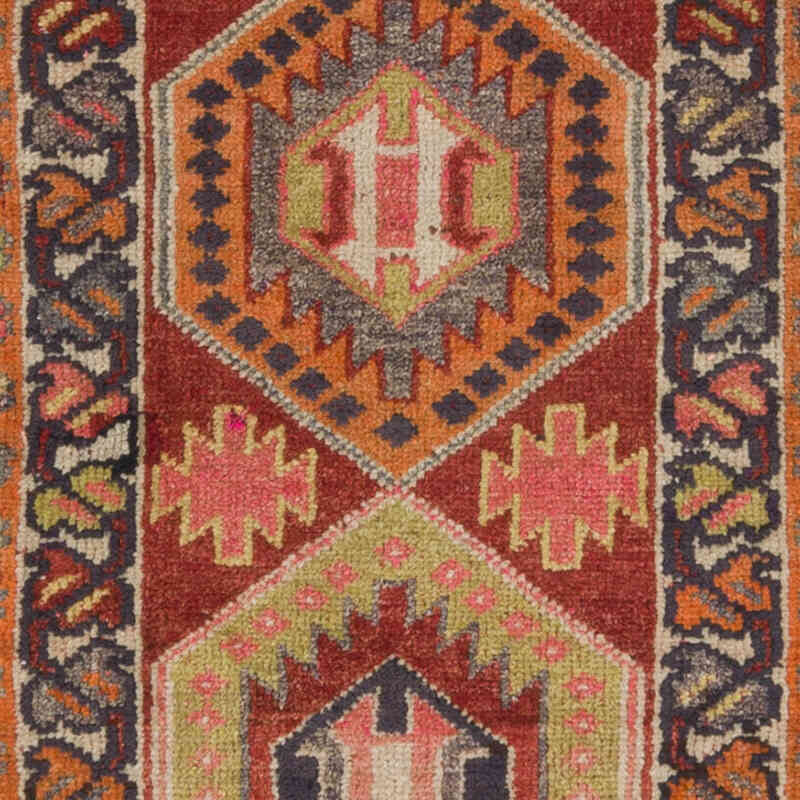 Alfombra Vintage de pasillo - 93 cm x 368 cm - K0075908