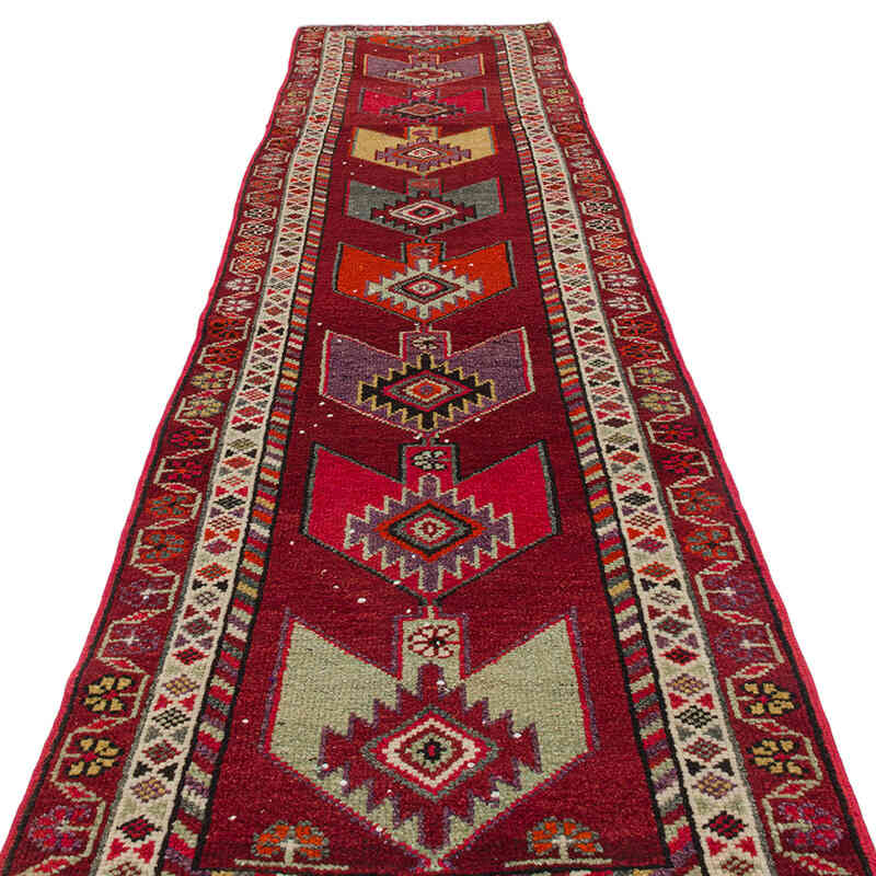 Vintage Anadolu Yolluk - 91 cm x 368 cm - K0075909