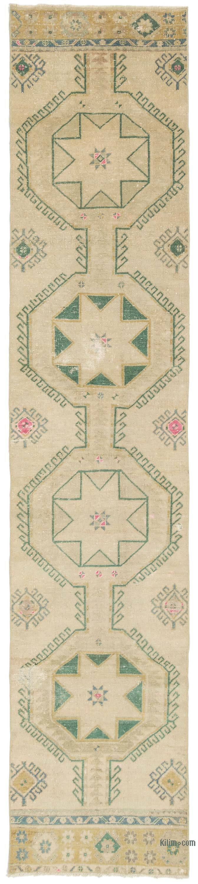 Vintage Anadolu Yolluk - 80 cm x 389 cm - K0075923