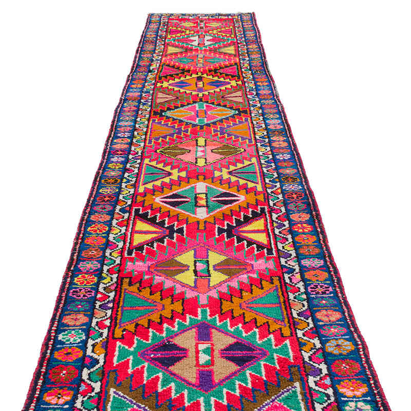 Vintage Anadolu Yolluk - 80 cm x 421 cm - K0075929