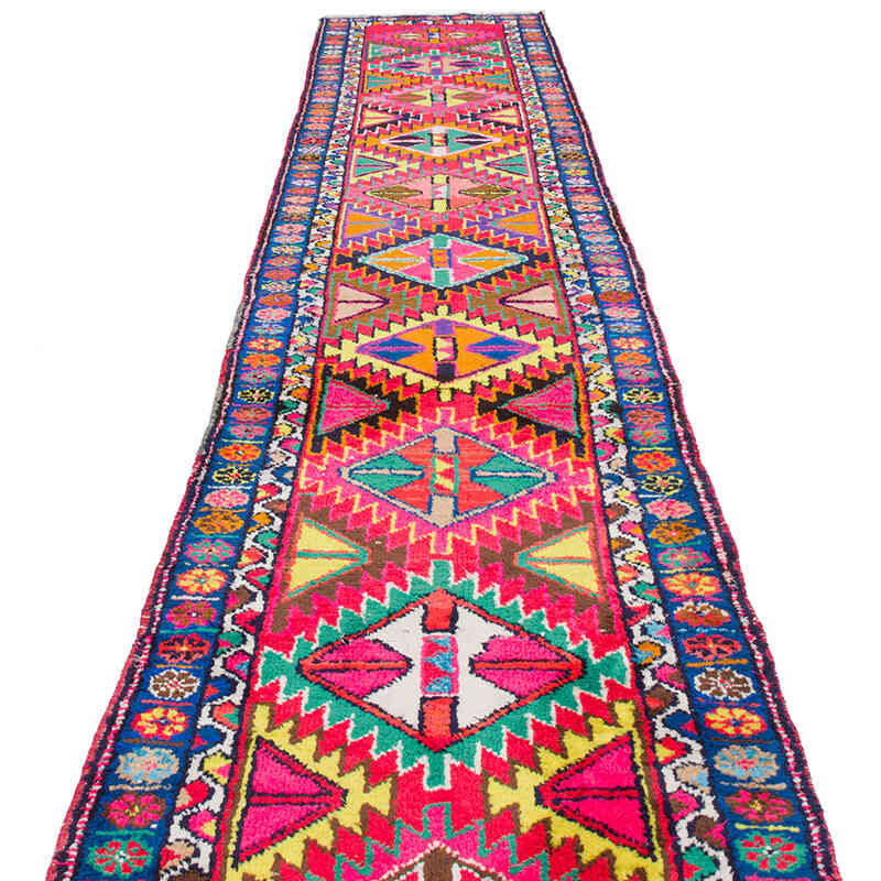 Vintage Anadolu Yolluk - 80 cm x 421 cm - K0075929