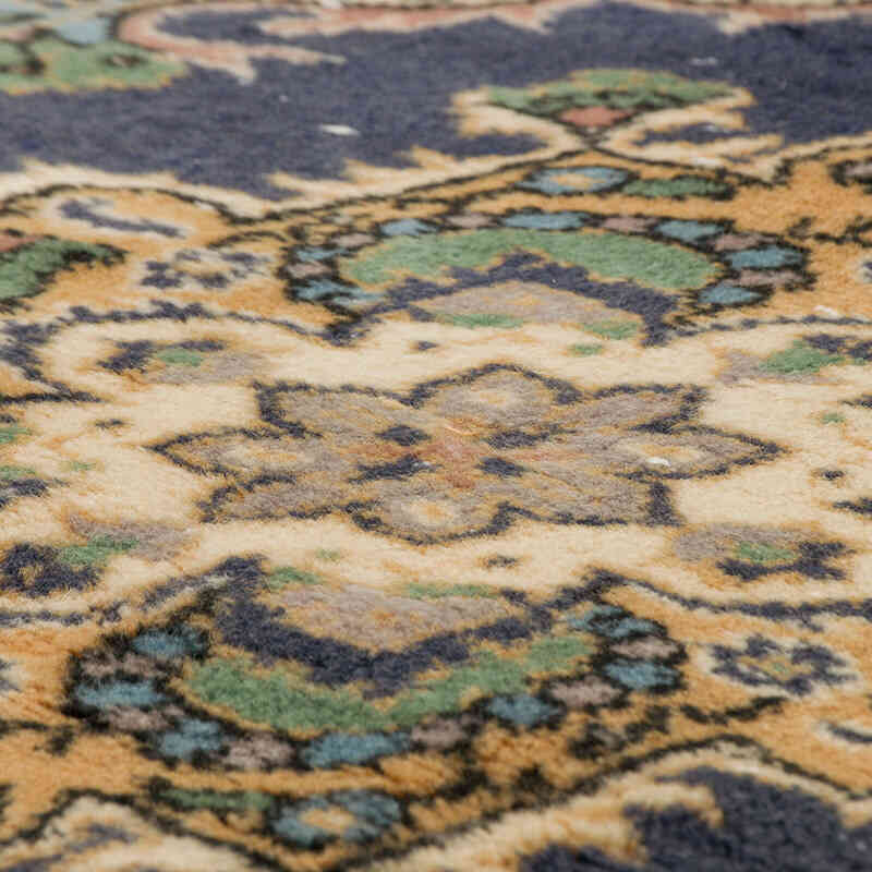 Alfombra Vintage Turca Anudada a Mano - 118 cm x 212 cm - K0075934
