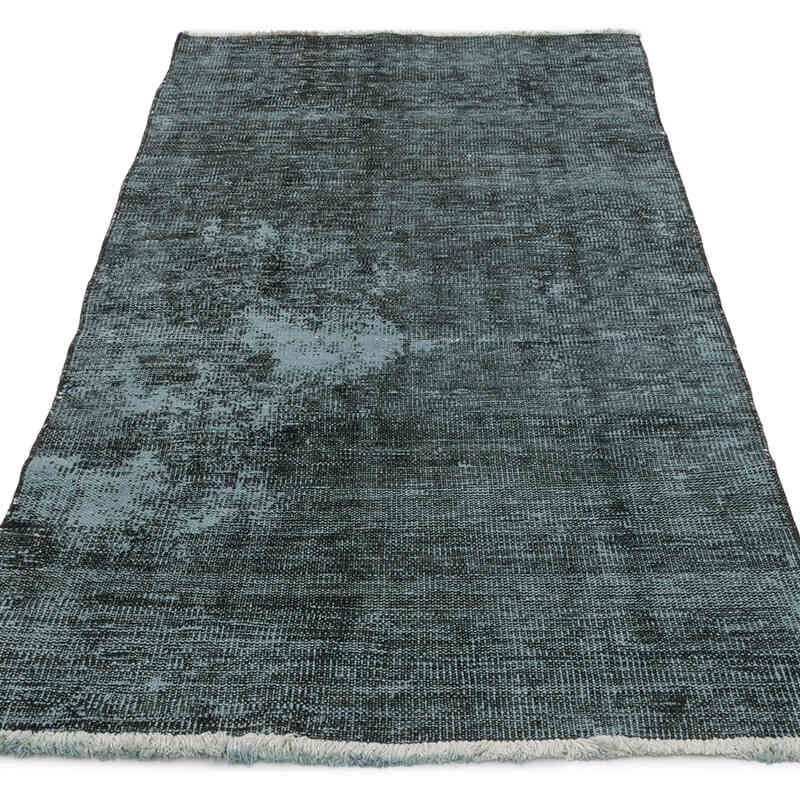 Alfombra Turca Vintage Sobre-teñida - 90 cm x 170 cm - K0075936