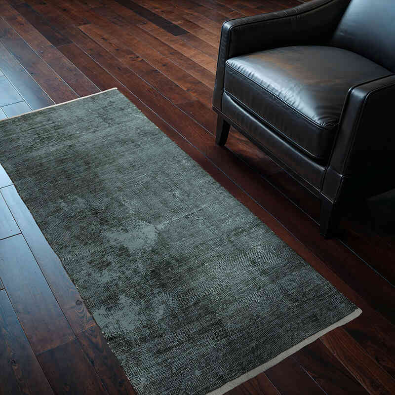 Alfombra Turca Vintage Sobre-teñida - 90 cm x 170 cm - K0075936
