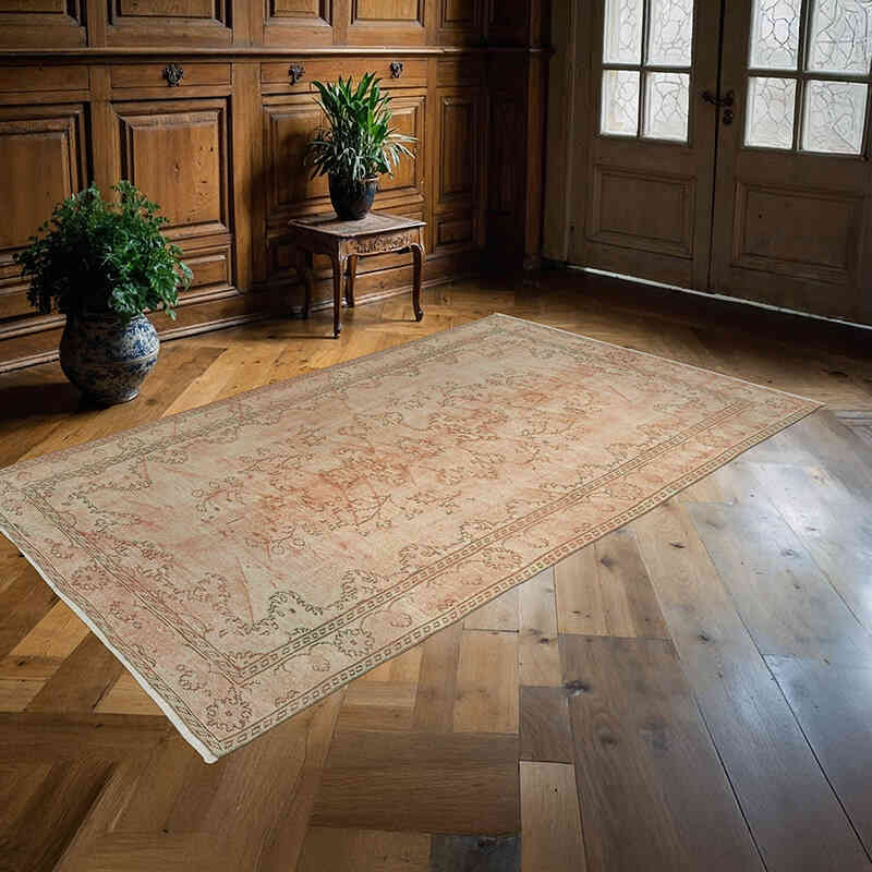 El Dokuma Vintage Hali - 155 cm x 263 cm - K0075939