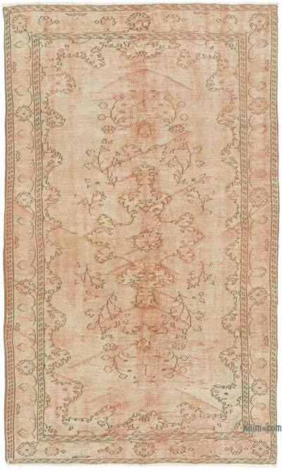 Alfombra Vintage Turca Anudada a Mano - 155 cm x 263 cm