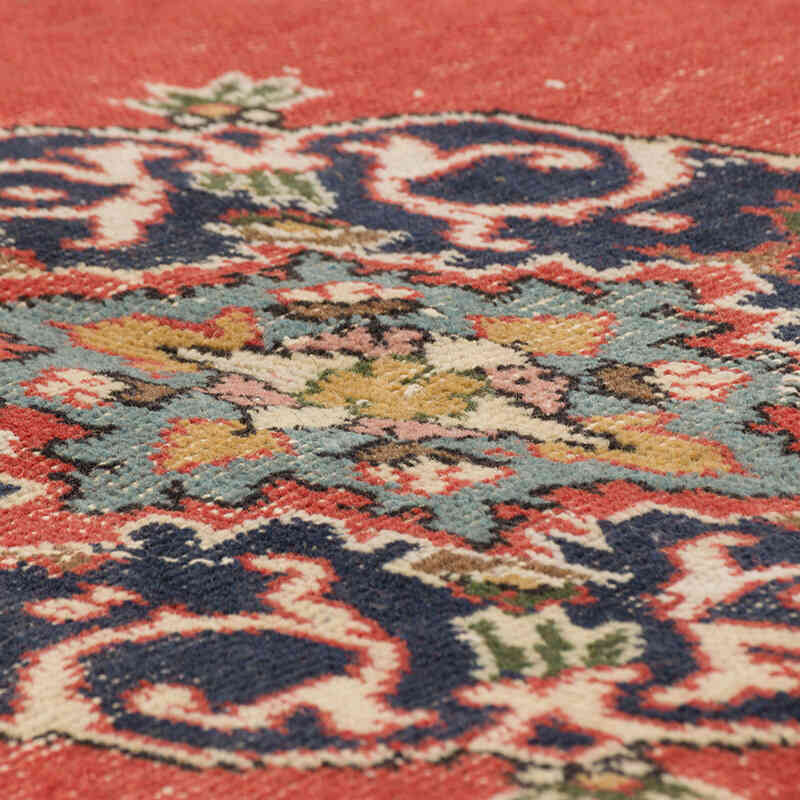 Alfombra Vintage Turca Anudada a Mano - 115 cm x 223 cm - K0075940