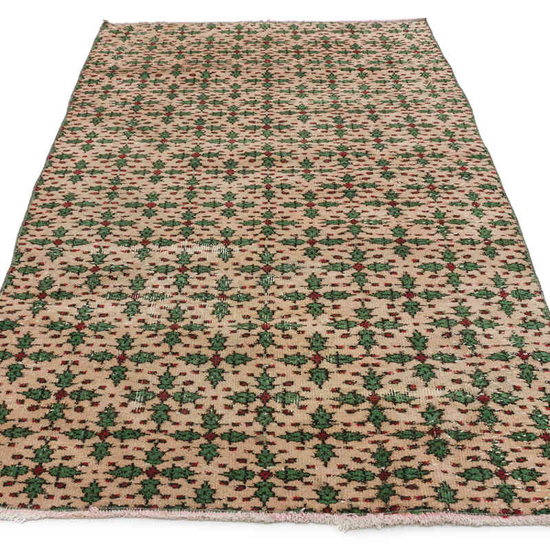 Vintage Turkish Hand-Knotted Rug - 3' 6" x 6' 8" (42" x 80") - K0075944