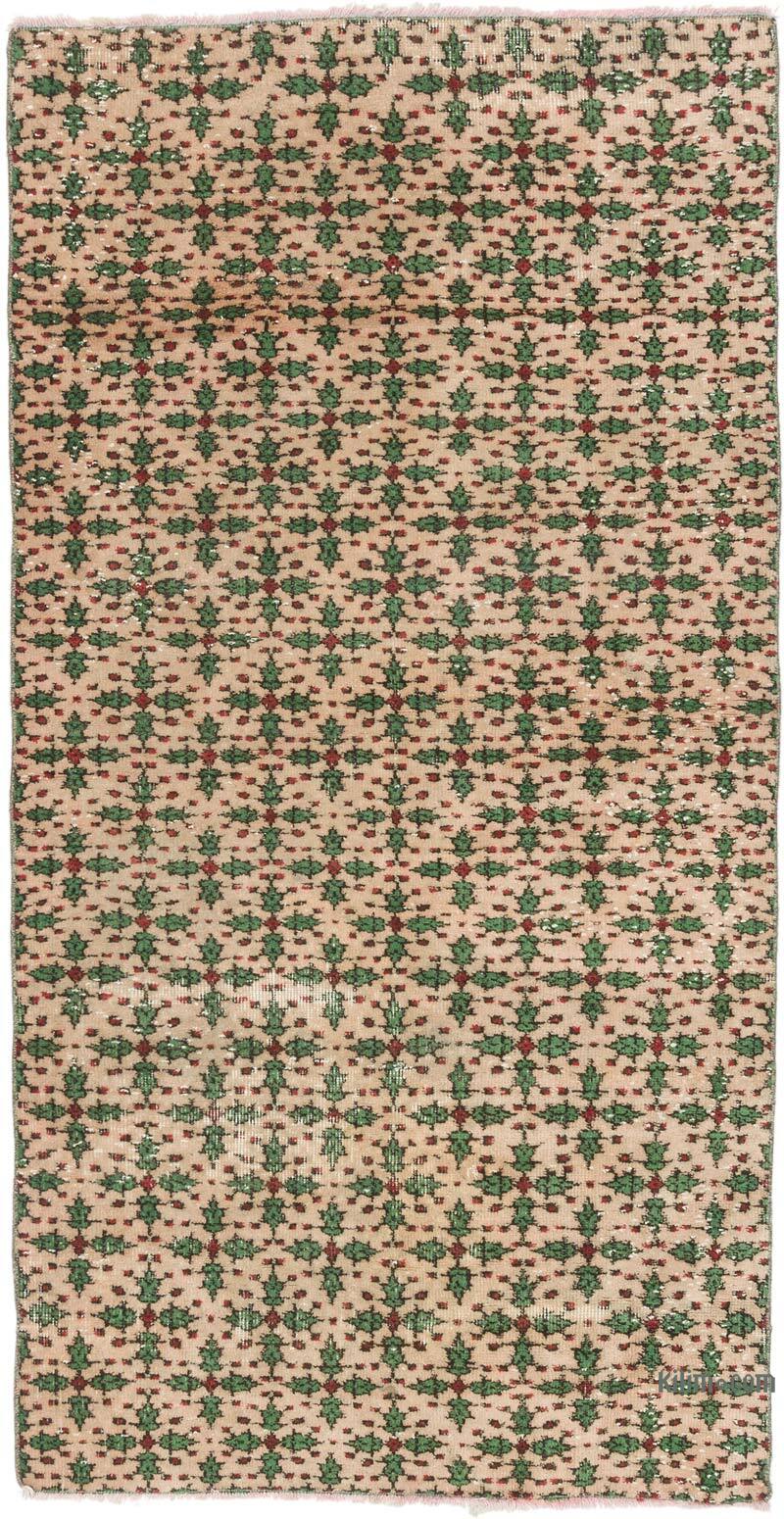 Vintage Turkish Hand-Knotted Rug - 3' 6" x 6' 8" (42" x 80") - K0075944