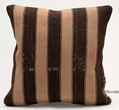 Kilim Pillow Cover - 1' 4" x 1' 4" (16" x 16")