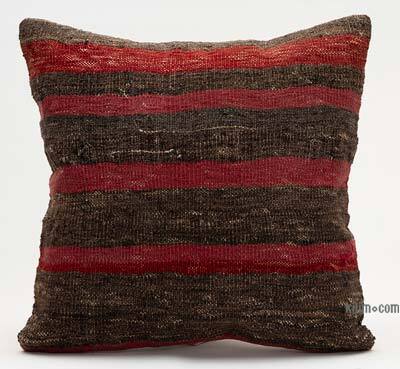 Kilim Pillow Cover - 1' 4" x 1' 4" (16" x 16")