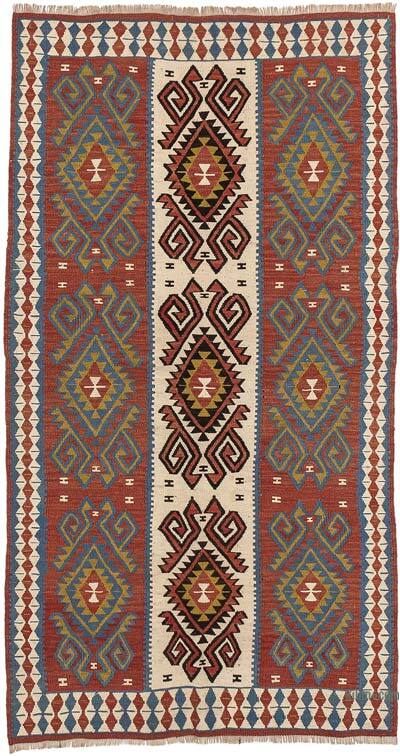 Alfombra Vintage Van Kilim - 100 cm x 184 cm
