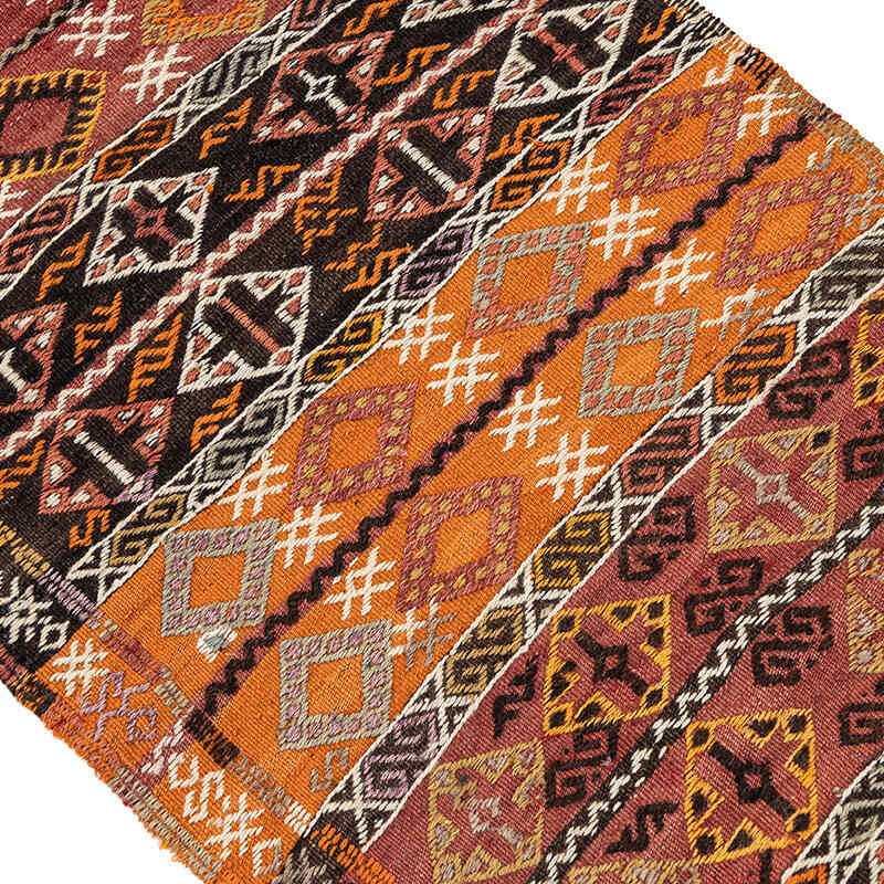 Vintage Malatya Kilim Runner - 2' 2" x 11' 1" (26" x 133") - K0076128