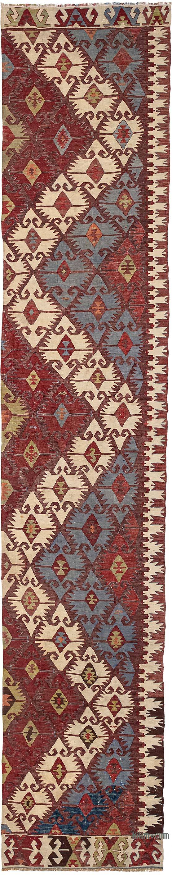 Corredor Vintage Konya Kilim - 76 cm x 395 cm - K0076129