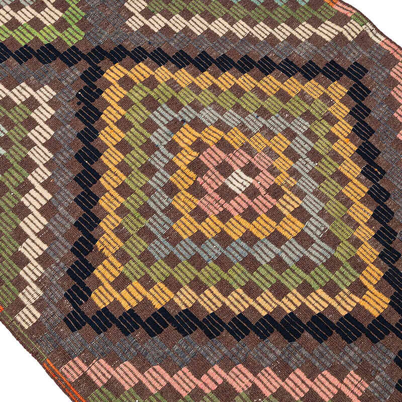 Vintage Anatolian Jijim Runner - 3' 1" x 9' 4" (37" x 112") - K0076138