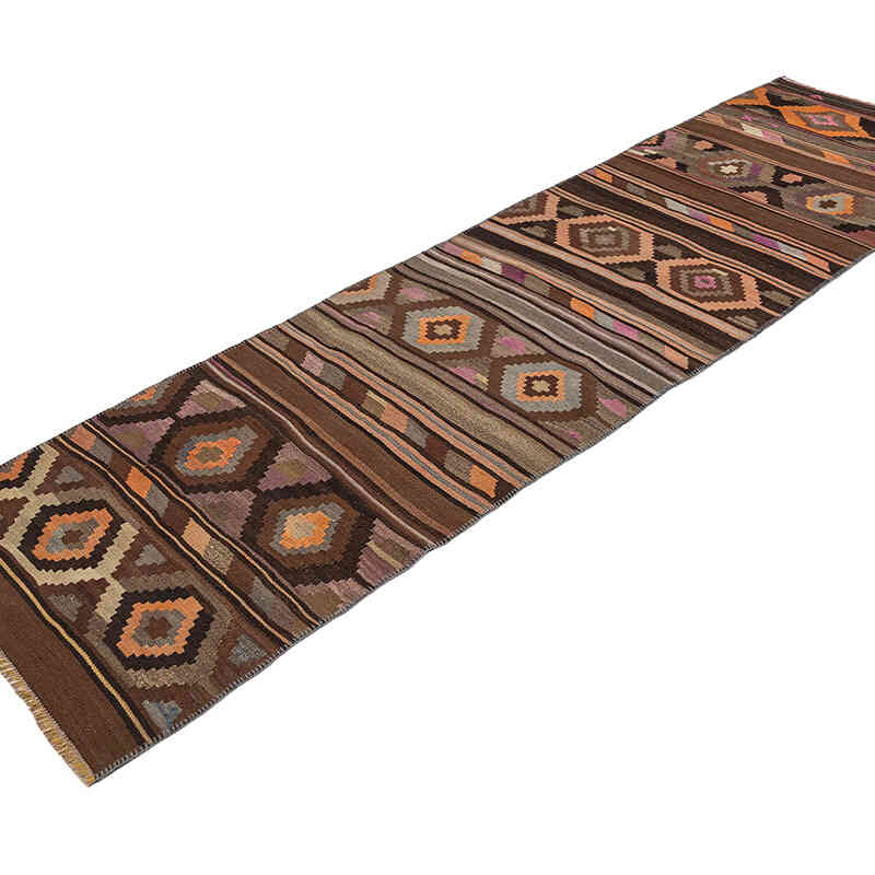 Vintage Kars Kilim Runner - 2' 5" x 9' 3" (29" x 111") - K0076157