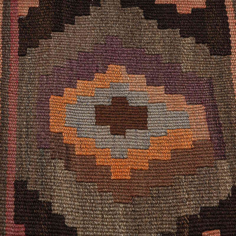 Vintage Kars Kilim Runner - 2' 5" x 9' 3" (29" x 111") - K0076157