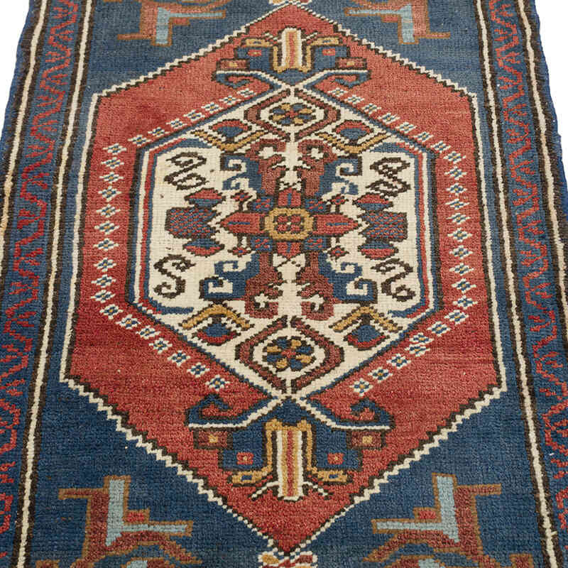 Vintage Turkish Hand-Knotted Rug - 1' 10" x 3' 3" (22" x 39") - K0076161